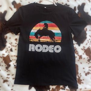 RODEO Bronc western graphic tee